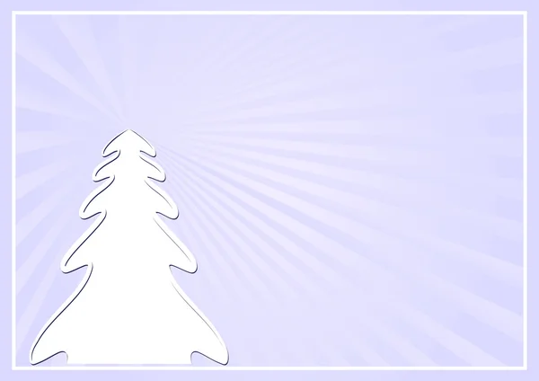 Fondo de Navidad con espacio de copia — Vector de stock