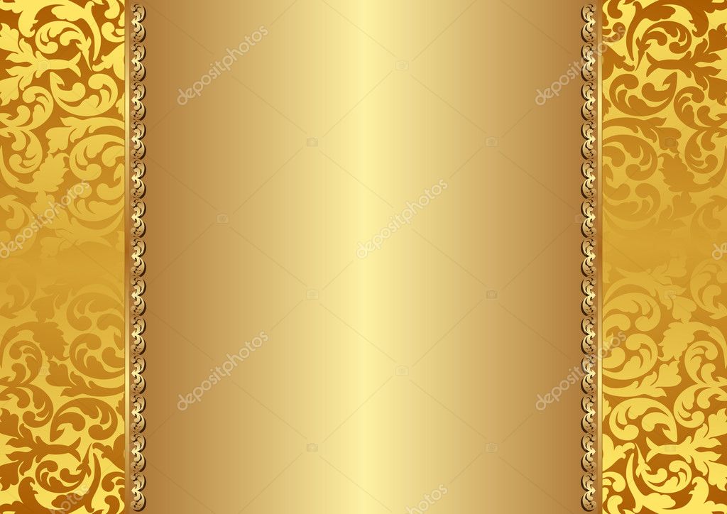 Golden background with copy space Stock Vector Image by ©mtmmarek #90874092