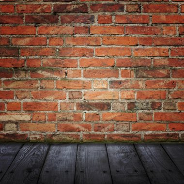 tuğla arka plan kopya alanı ile