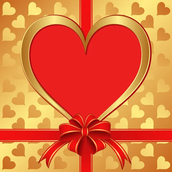 Valentine background - ilustrație vectorială — Vector de stoc