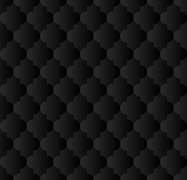 süsleme ile siyah desen