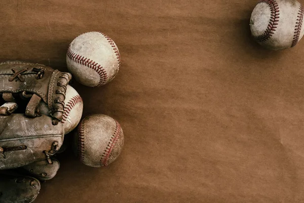 Beyzbol Topları Görüntüyü Kapatır — Stok fotoğraf
