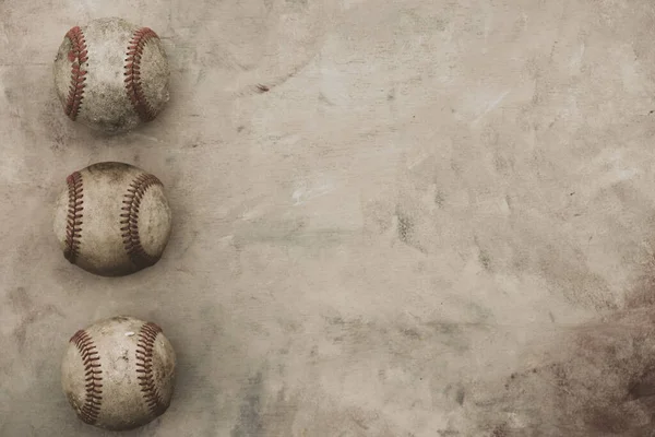 Бейсбольні Ячі Крупним Планом — стокове фото