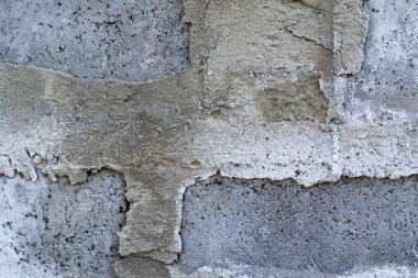 Kaba çimento duvar yüzeyi, eski doku