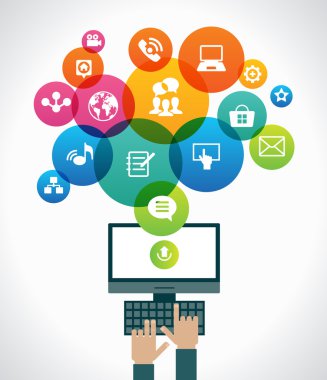 Bilgisayar ağ iletişiminde kavramı.