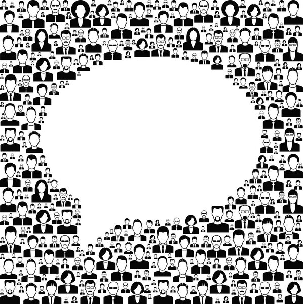 Черно-белая рамка
