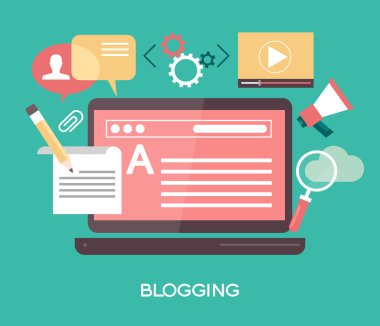 Şablon bloglama infographics