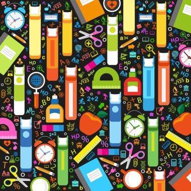 kitaplar ve okul malzemeleri