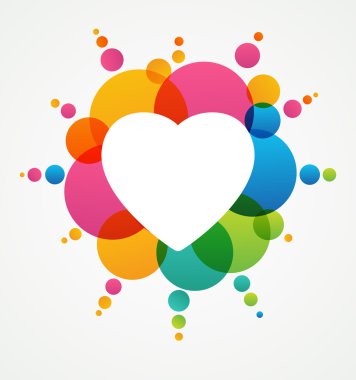 renkli Valentine Kalpler 