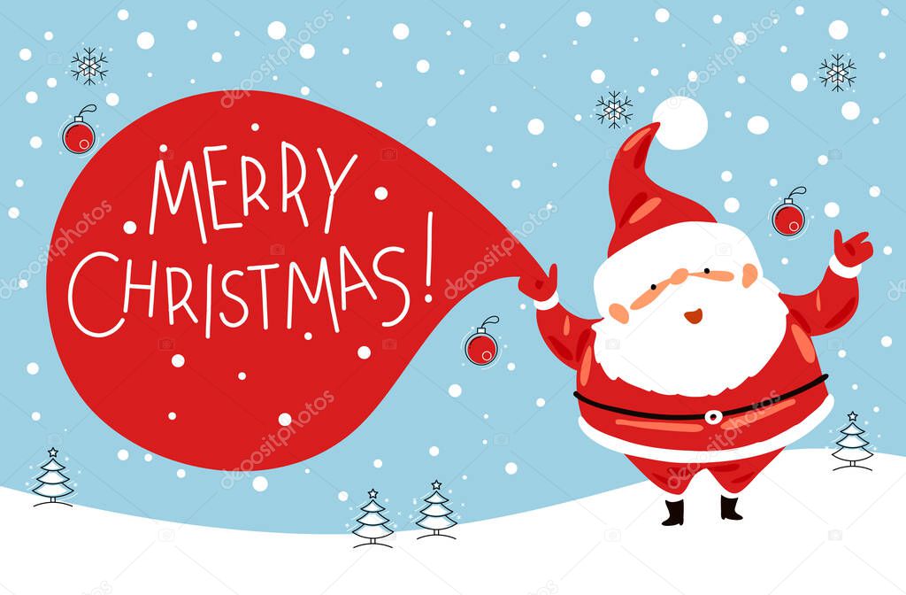 Vector 2021 Happy New Year background . Holiday gift card, Festive poster, web banner, header for website. Flat vector illustration.