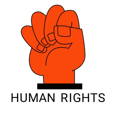 Ellerinizi kaldırın. Birlik kavramı. Devrim. Dövüş. Fikir işbirliği.