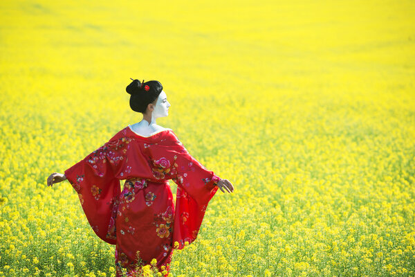 Asian style female portrait