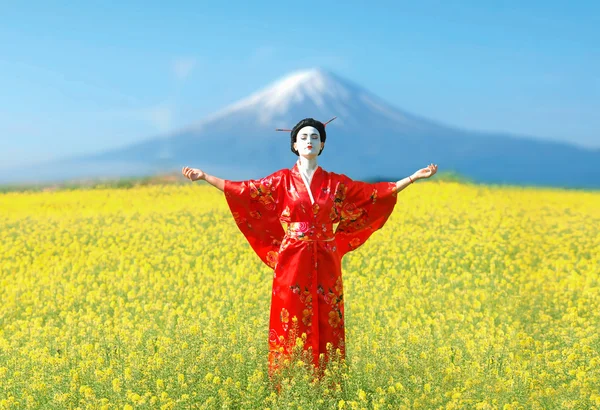 Asian style female portrait — Stock Photo, Image