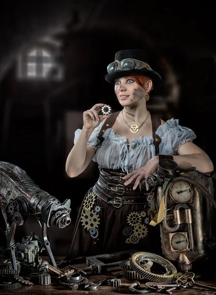 La chica Steampunk —  Fotos de Stock