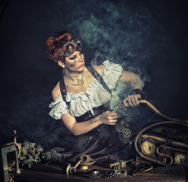 Степпанк-девочка
