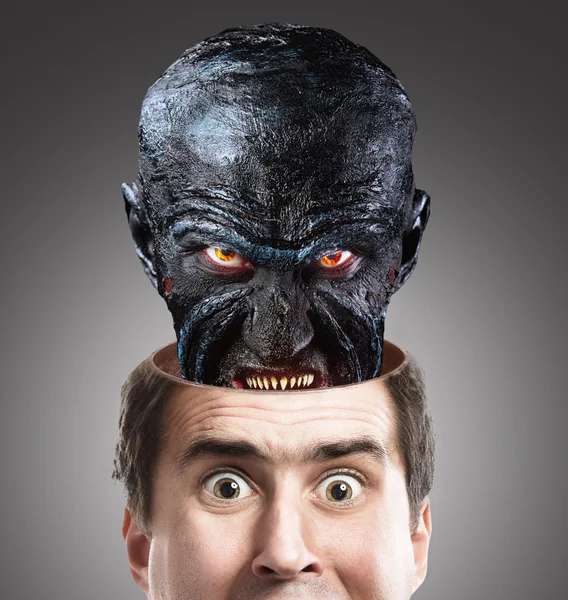 The Inner monster — Stock Photo, Image