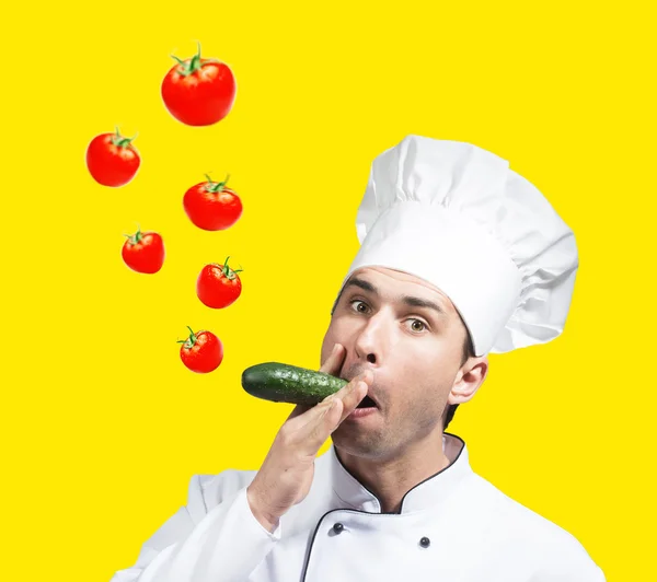 Funny chef — Stock Photo, Image