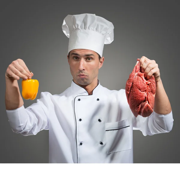 Escolha de alimentos — Fotografia de Stock