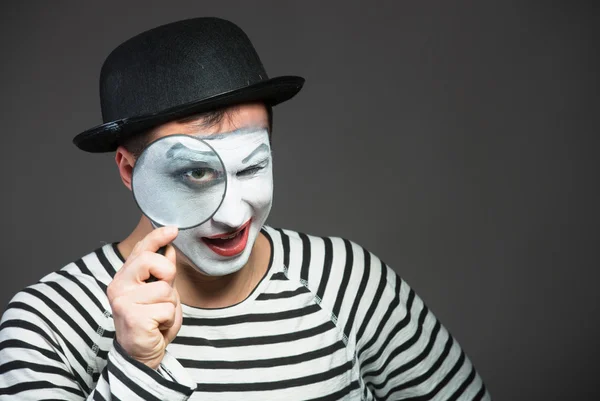 Male mime — Stock Photo, Image