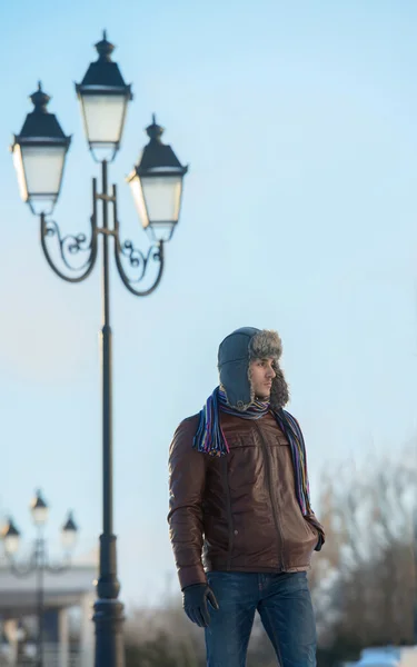 El paseo de invierno — Foto de Stock