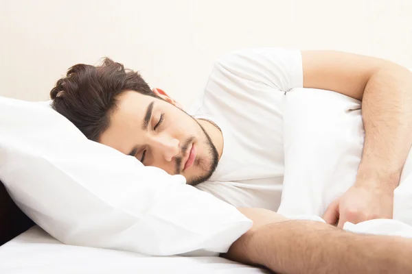 El hombre dormido — Foto de Stock