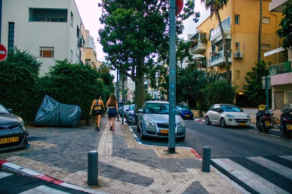 Tel Aviv Israel Octubre 2020 Vista Personas Identificadas Con Máscara — Foto de Stock