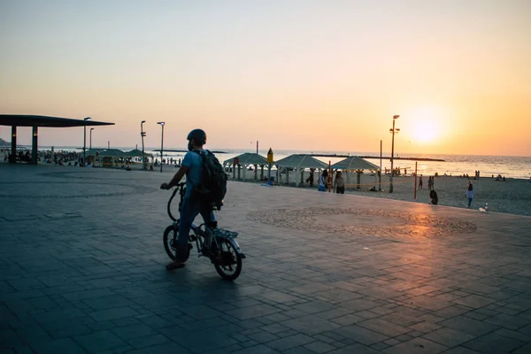 Tel Aviv Israel Oktober 2020 Blick Auf Ein Unbekanntes Volk — Stockfoto