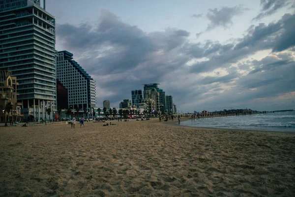 Tel Aviv Israel November 2020 Blick Auf Nicht Identifizierte Israelis — Stockfoto