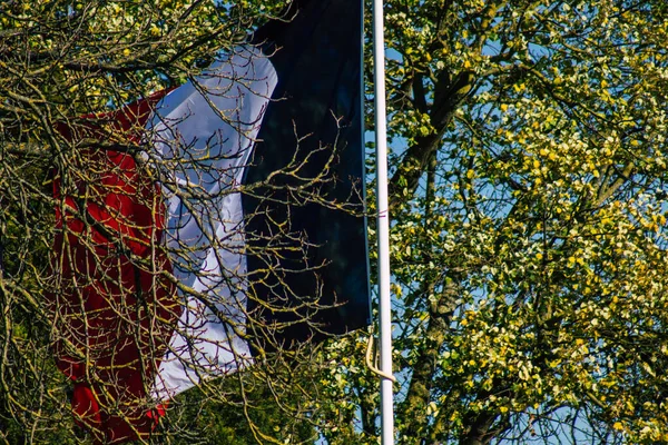 Reims France Noviembre 2020 Primer Plano Del Monumento Los Muertos —  Fotos de Stock