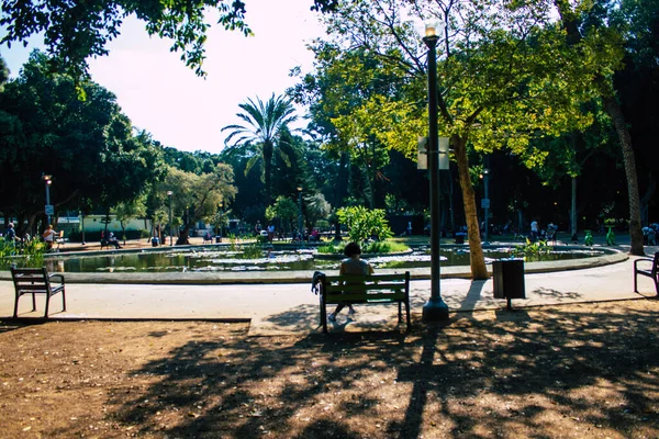 Tel Aviv Israël November 2020 Zicht Niet Geïdentificeerde Israëli Die — Stockfoto