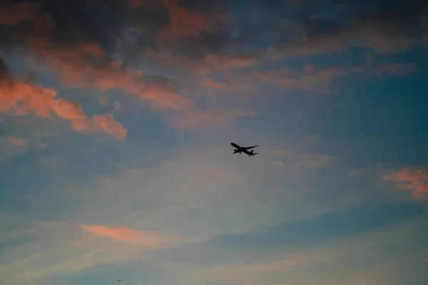 Tel Aviv Israël Novembre 2020 Vue Avion Non Identifié Volant — Photo