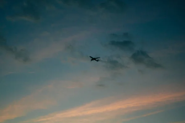 Tel Aviv Israël Novembre 2020 Vue Avion Non Identifié Volant — Photo