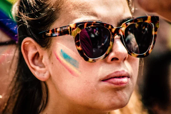 Tel Aviv Israel Junio 2019 Vista Personas Identificadas Participando Desfile —  Fotos de Stock