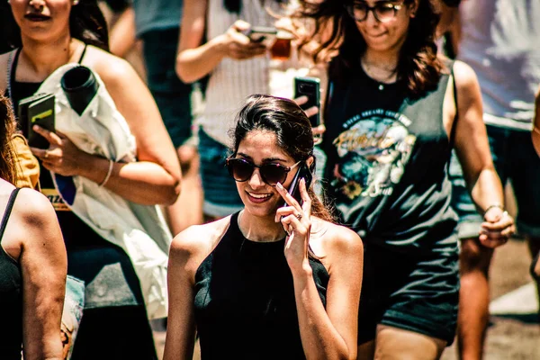 Tel Aviv Israel Junio 2019 Vista Personas Identificadas Participando Desfile — Foto de Stock