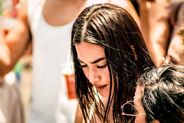 Tel Aviv Israel Junio 2019 Vista Personas Identificadas Participando Desfile — Foto de Stock