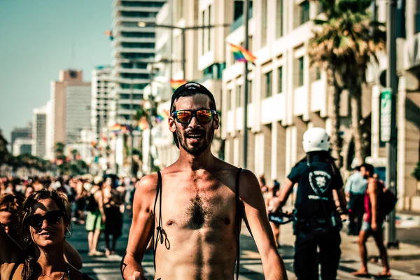 Tel Aviv Israel Junio 2019 Vista Personas Identificadas Participando Desfile — Foto de Stock