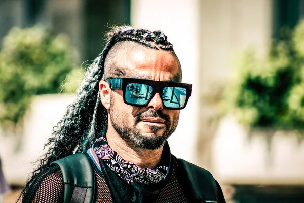 Tel Aviv Israel Junio 2019 Vista Personas Identificadas Participando Desfile — Foto de Stock