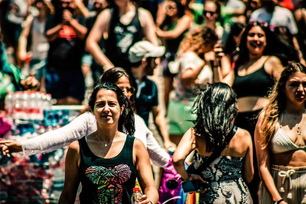 Tel Aviv Israel Junio 2019 Vista Personas Identificadas Participando Desfile — Foto de Stock