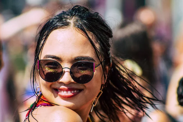 Tel Aviv Israel Junio 2019 Vista Personas Identificadas Participando Desfile — Foto de Stock