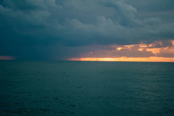 Israël Novembre 2020 Vue Paysage Marin Nord Israël Avec Ciel — Photo