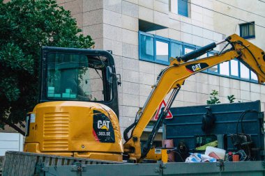 Tel Aviv İsrail 10 Aralık 2020 Tel Aviv sokaklarında Coronavirus salgını İsrail 'i vurdu.