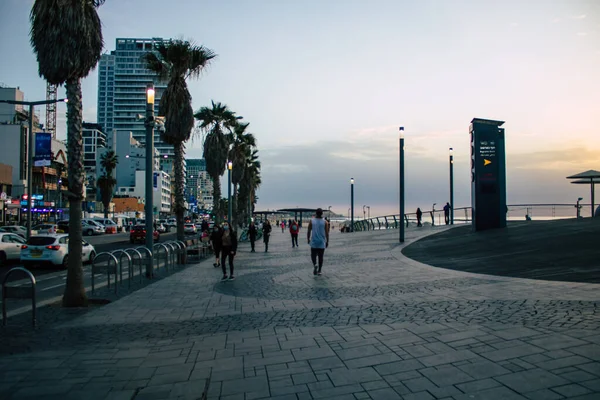 Tel Aviv Israël Décembre 2020 Vue Peuple Israélien Non Identifié — Photo