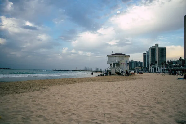 Tel Aviv Israël Décembre 2020 Vue Des Israéliens Non Identifiés — Photo