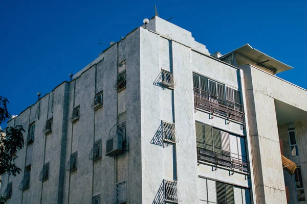 Tel Aviv Israël Décembre 2020 Vue Façade Bâtiment Moderne Situé — Photo