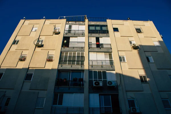 Tel Aviv Israel January 2021 View Facade Modern Building Located — Stock Photo, Image