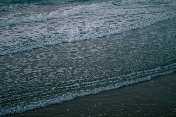 Tel Aviv Israel Februari 2021 Ongeïdentificeerde Mensen Het Strand Van — Stockfoto