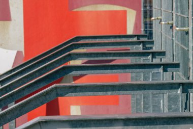 Reims France 10 Şubat 2021, Fransa Futbol Reims Stadyumu, Fransa 'yı etkileyen Coronavirus salgınının ardından hükümet tarafından kapatıldı.