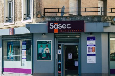 Reims France 29 Mart 2021 Coronavirus salgını sonrası hükümet tarafından kapatıldı ve bu Fransa 'nın nüfus artışını sınırlamak için