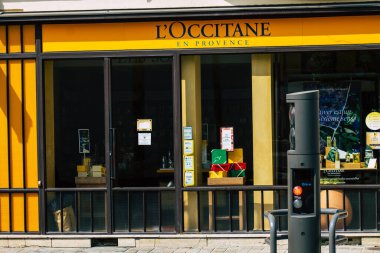 Reims France 19 Nisan 2021 Coronavirus pandemisinin ardından hükümet tarafından kapatıldı ve bu Fransa 'nın nüfus artışını sınırlamak için