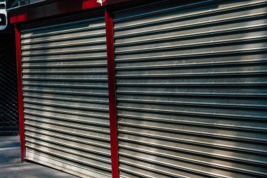 Reims France 19 Nisan 2021 Coronavirus pandemisinin ardından hükümet tarafından kapatıldı ve bu Fransa 'nın nüfus artışını sınırlamak için